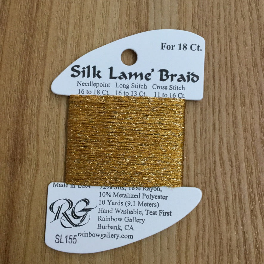 Silk Lame Braid by Rainbow Gallery
