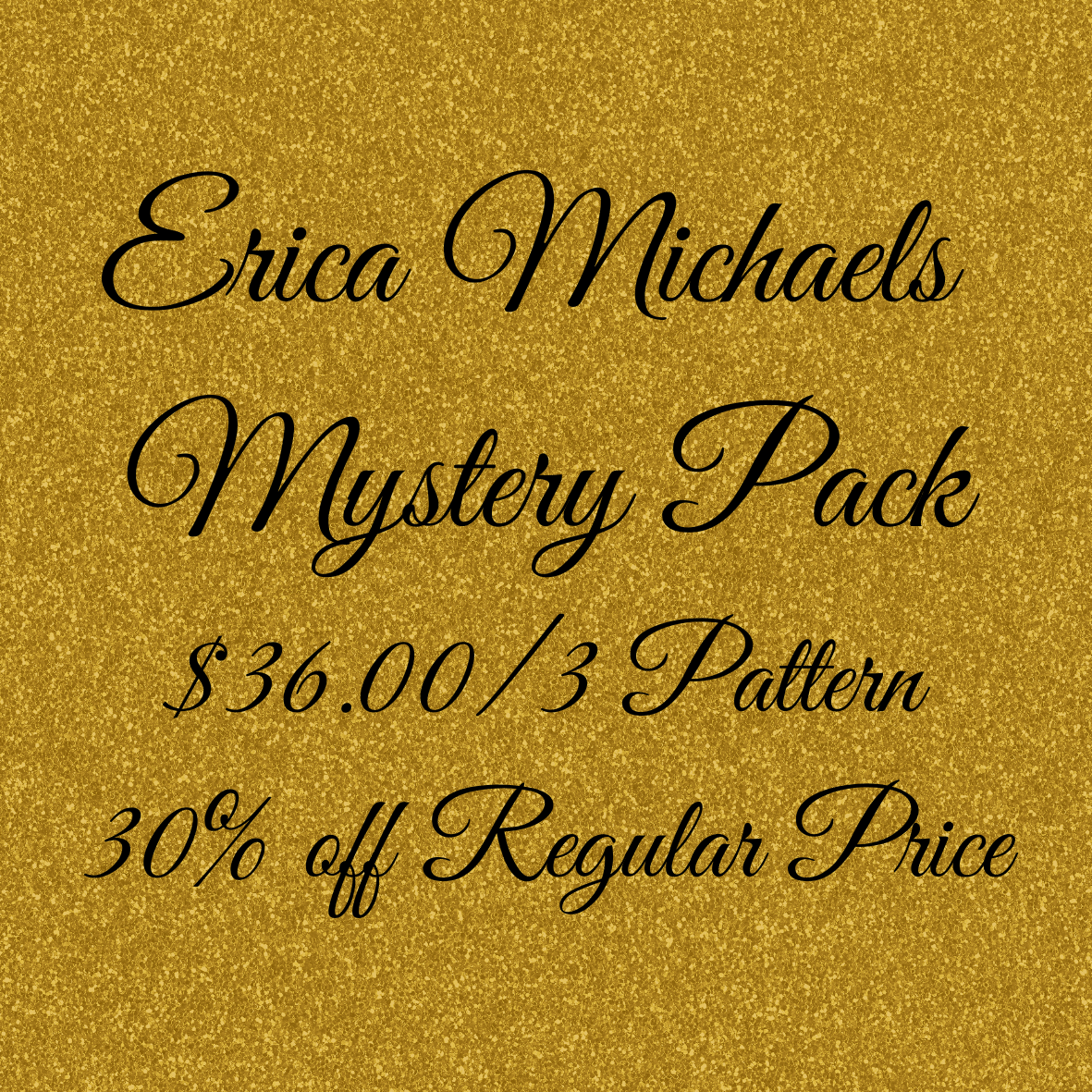 Erica Michaels Mystery Pack