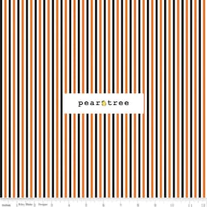 The Stitcher's Stage-Round Stripe White Back