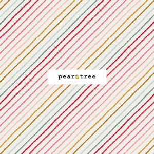 The Stitcher's Stage-Round Stripe White Back