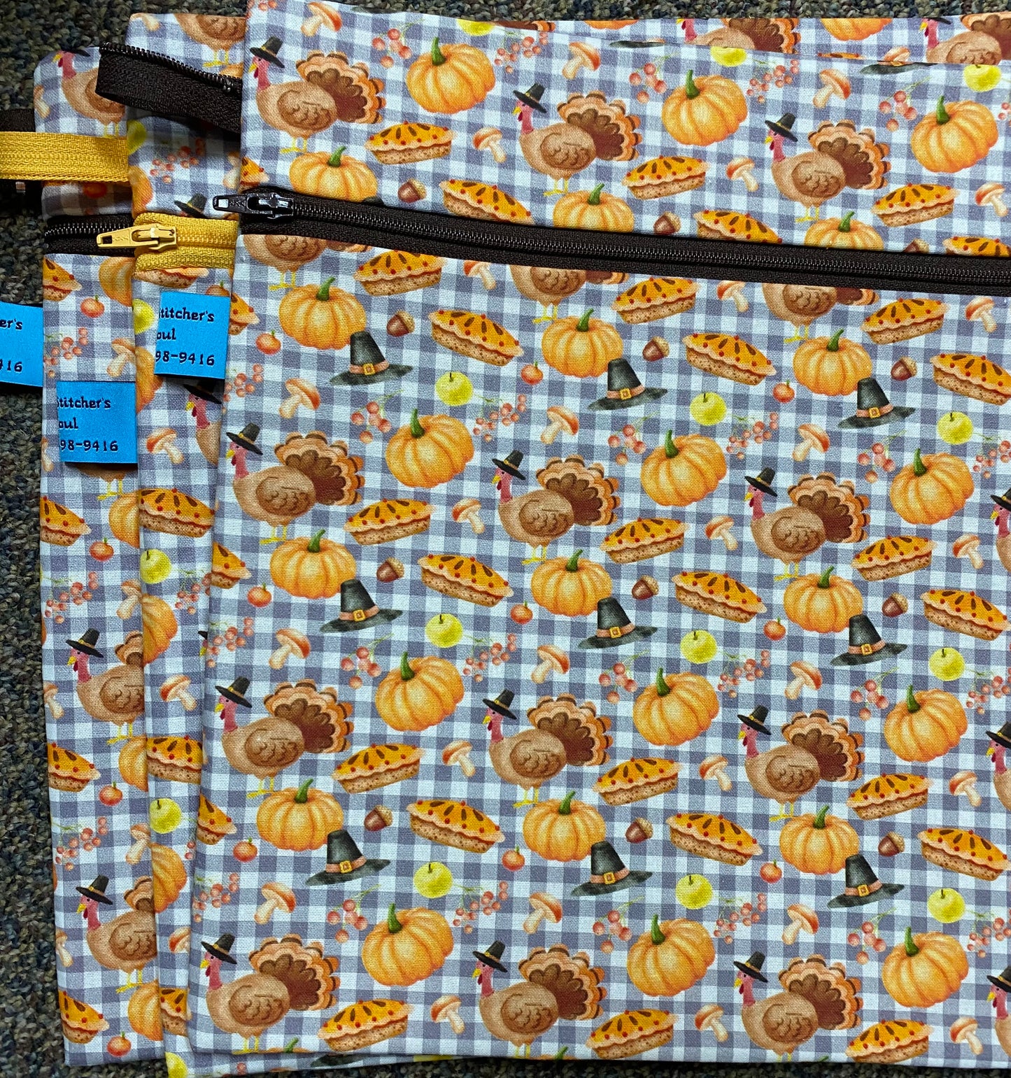Project bags By For the Stitcher's Soul