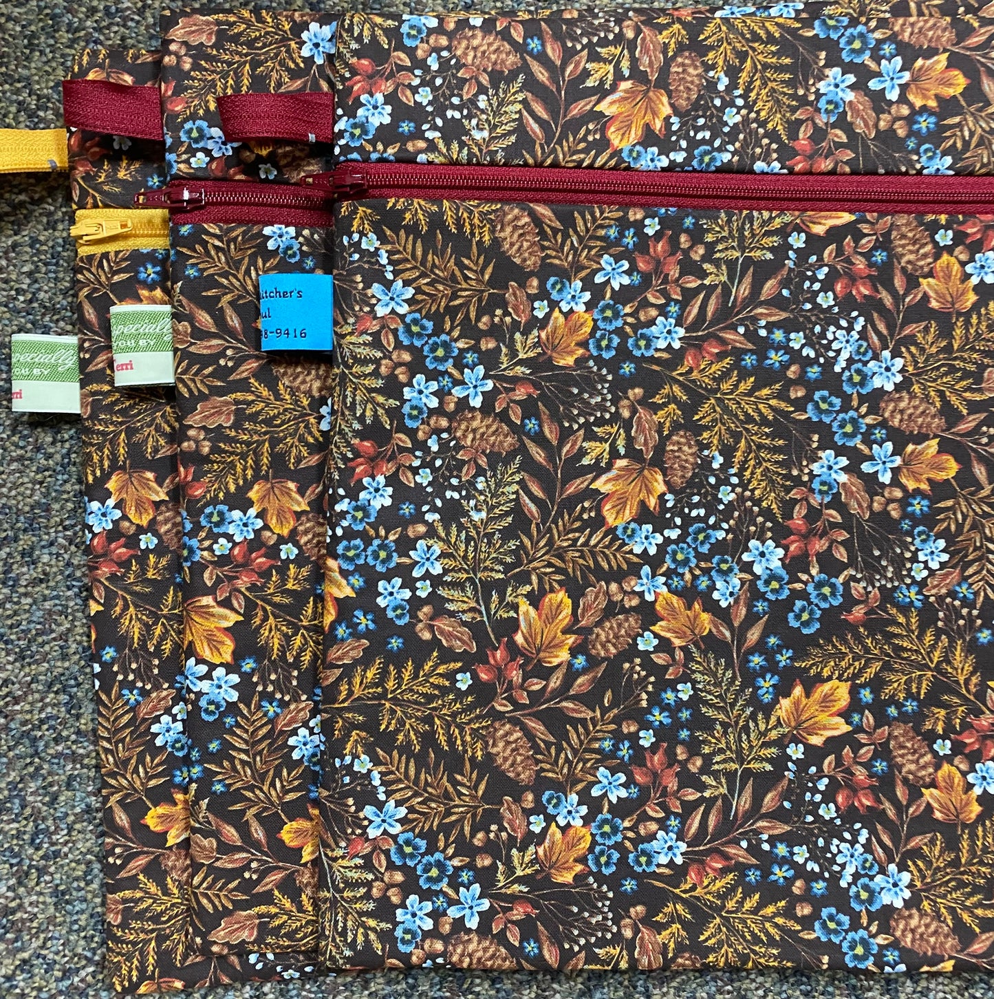 Project bags By For the Stitcher's Soul