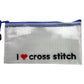 I Love Cross Stitch Bags