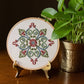 Avlea Folk Embroidery - Avlea embroidery hoop kit Georgian Rose
