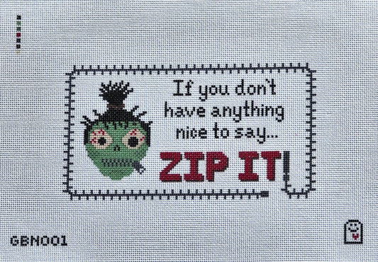 Zip It Needle Point Canvas *Nashville Market Pre-Order*