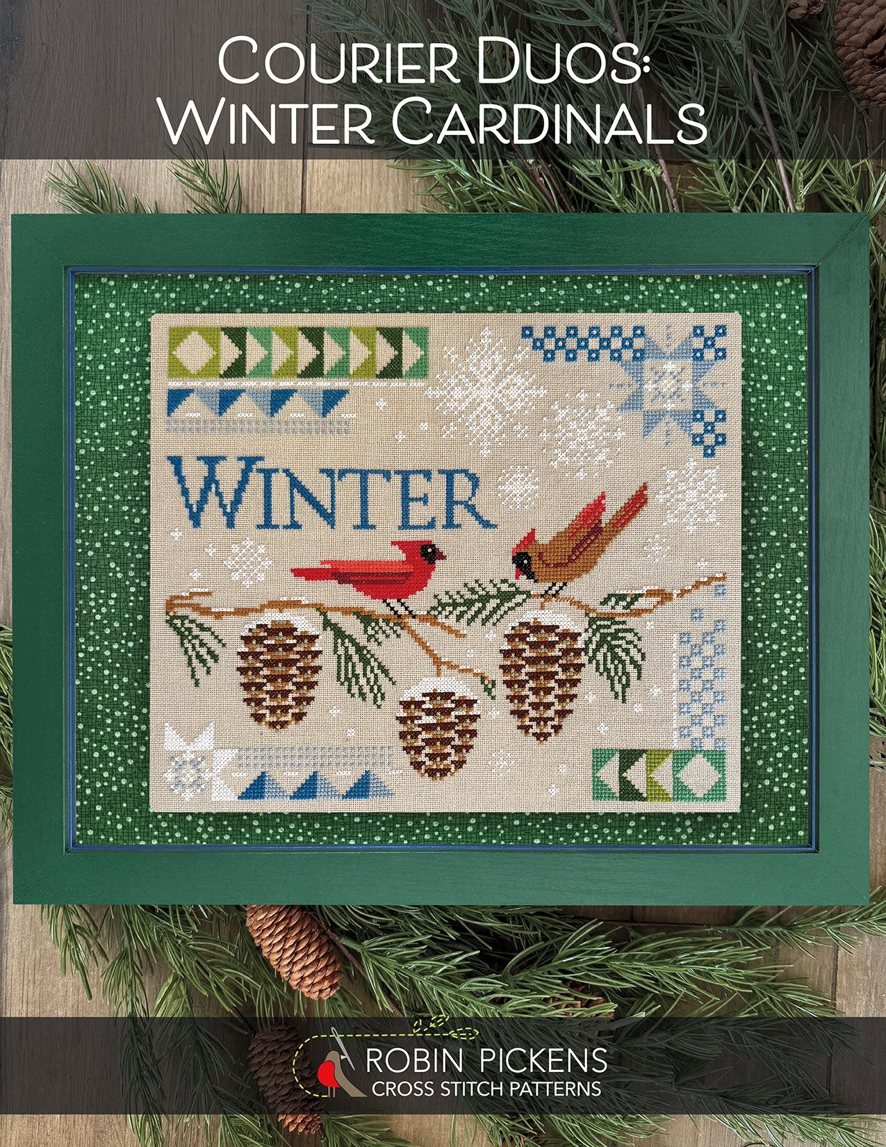 COURIER DUOS: WINTER CARDINALS *Nashville Market Pre-Order*