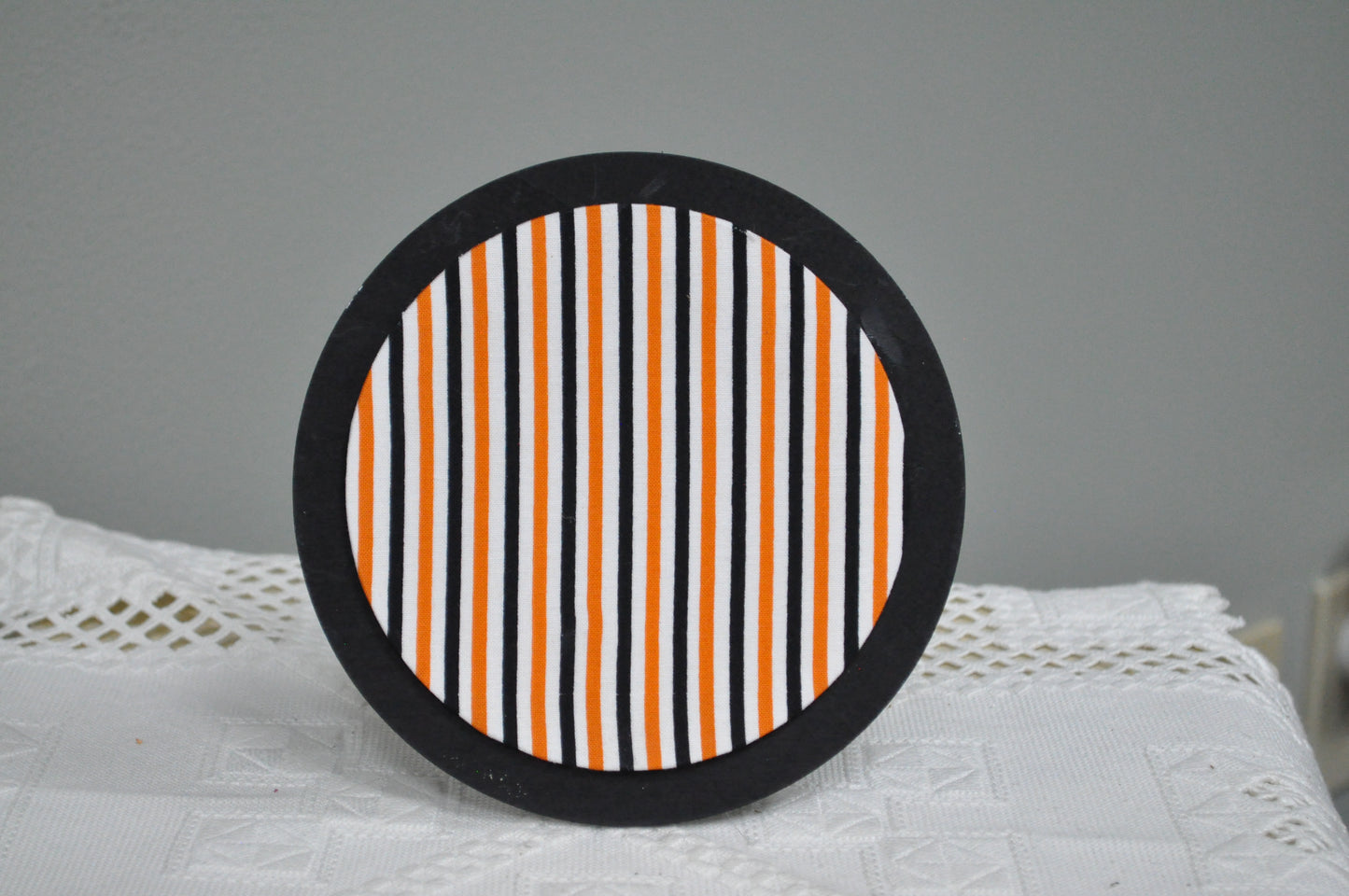 The Stitcher's Stage-Round Stripe Black Back