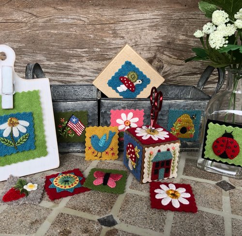 Kit De Couette Under The Garden Moon - Tessie Original Design Par Amy McClellan - Neuf
