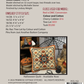 Primrose Cottage Stitches Cocoa Quilt PCS-152