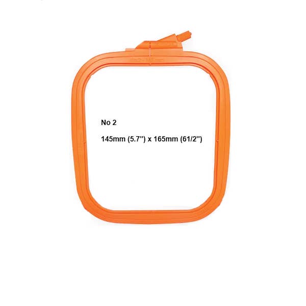 Nurge - Nurge Square Plastic Hoops 95 x 110mm (3.75" x 4.3")