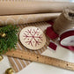 The HNB House - DIY Wood Embroidery Kit - Set of 5 Christmas Ornaments