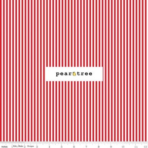 The Stitcher's Stage-Round Stripe White Back