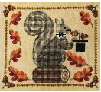 Squirrely Acorn Banquet by Artful Offerings