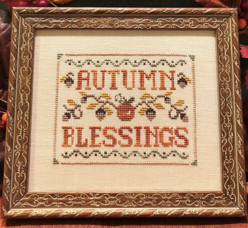 Autumn Blessings by Scissor Tail Designs