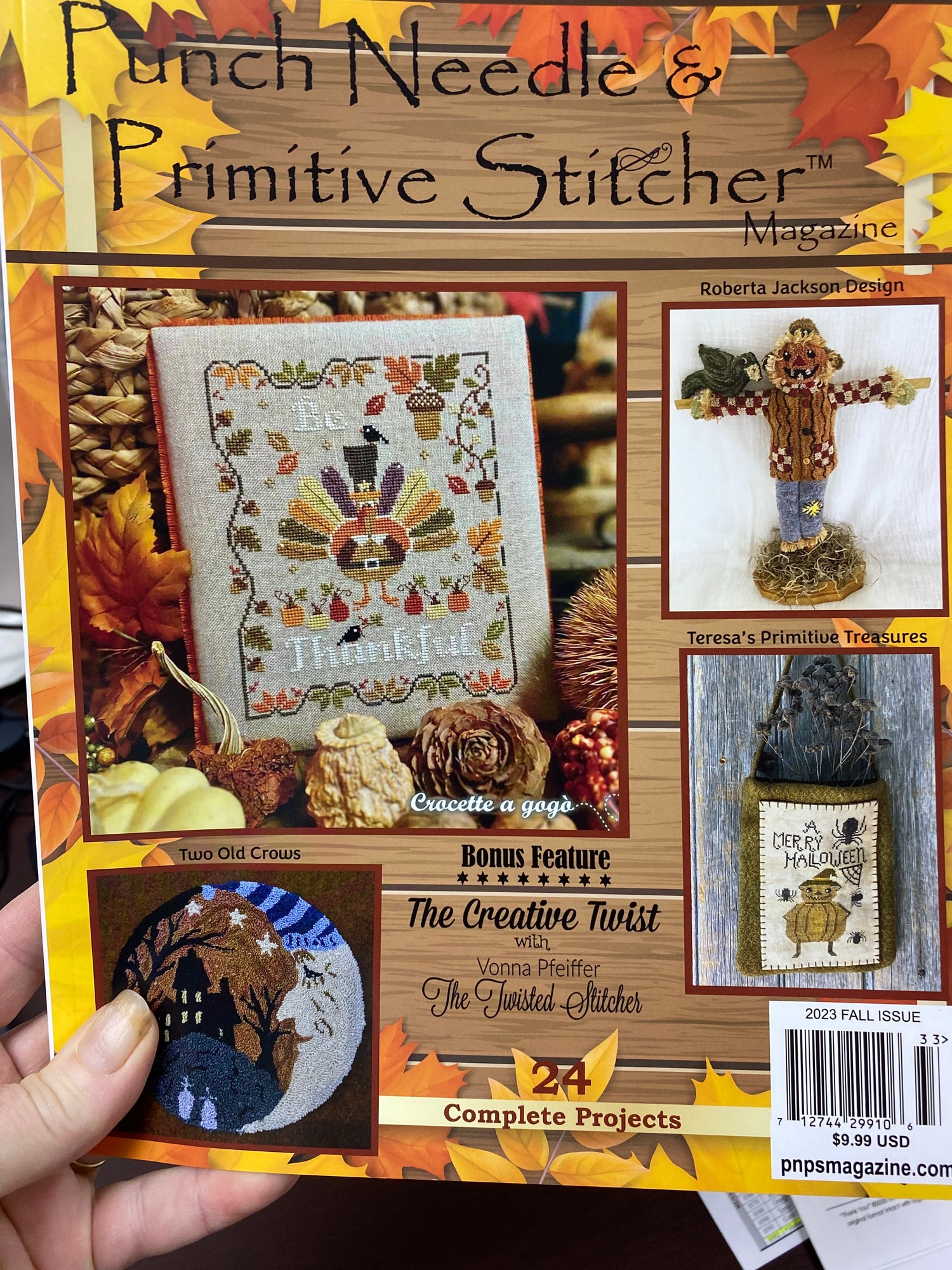 Punch Needle and Primitive Stitcher Magazine For the Stitcher's Soul