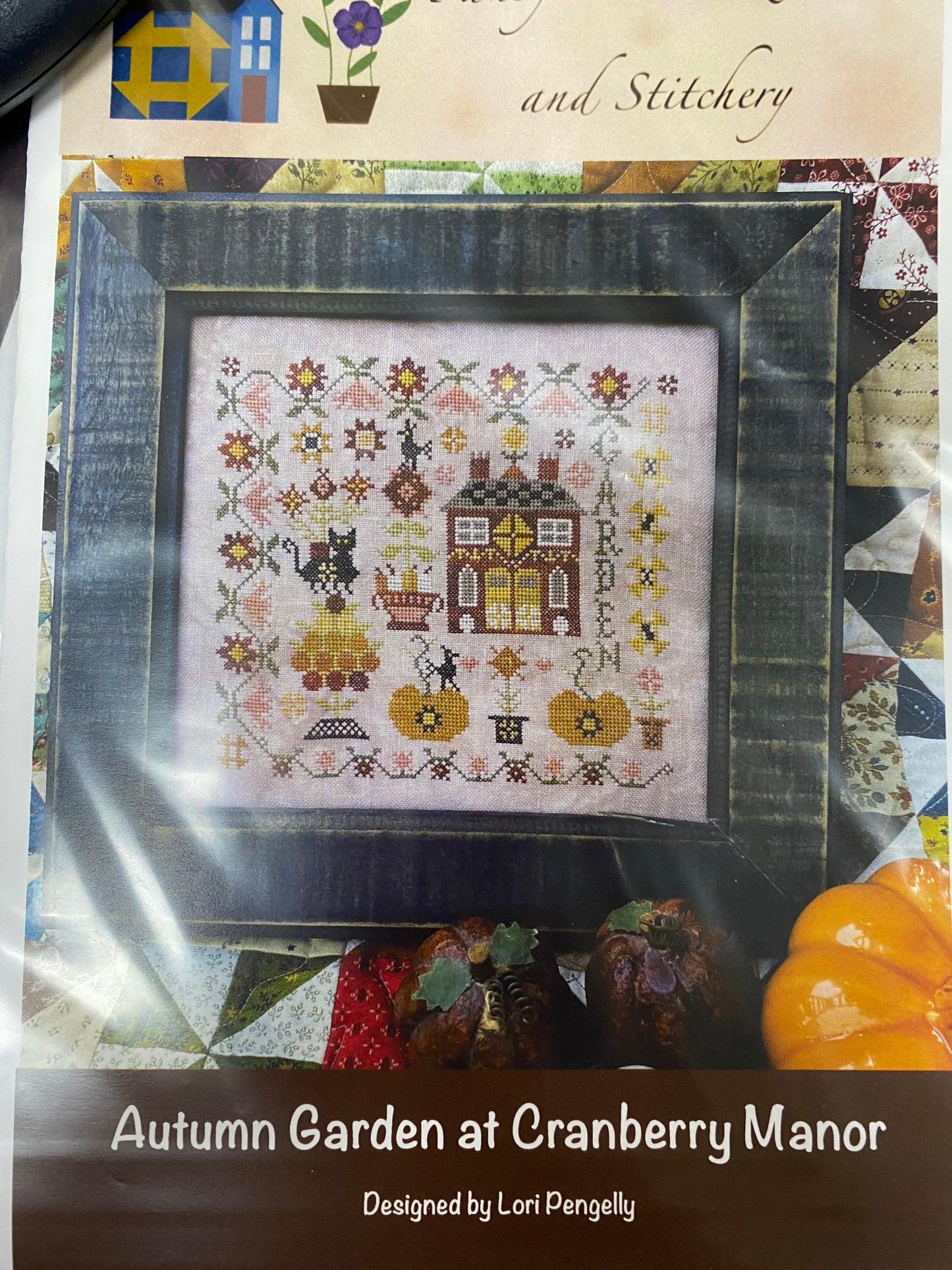 Autumn Garden at Cranberry Manor by Pansy Patch Quilts